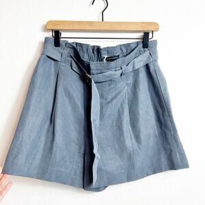 CLUB MONACO HIGH WAISTED BLUE DARCEE SHORTS BRAND NEW SIZE 10